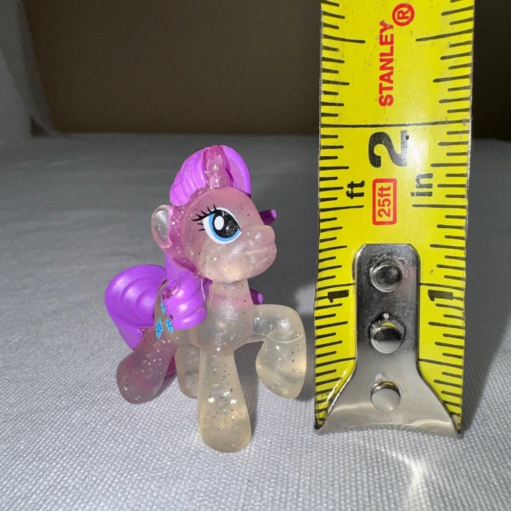 My Little Pony Rarity Glitter Translucent Blind Bag Figure 2010 Hasbro G4 2 Inch